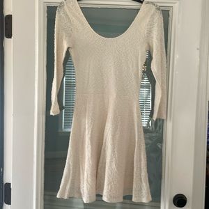 Abercrombie & Fitch girls creme dress size small
